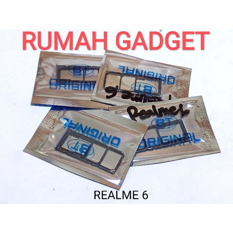 SIMTRAY SIMLOCK TEMPAT KARTU REALME 6 REALME 6I REALME 7