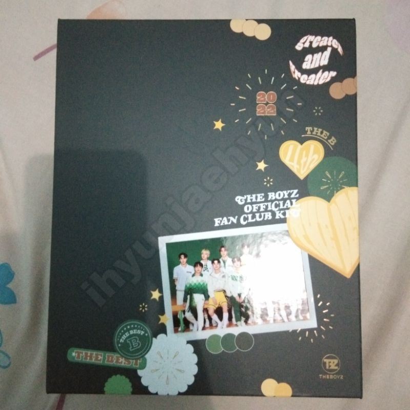 4th fankit official the boyz fullset [BACA DESKRIPSI]