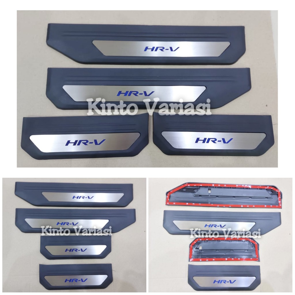 Sill Plate / Sill Plate Samping Honda HRV Tanpa Lampu Black