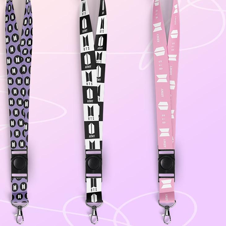 

Serba Murah⭐ BTS Kpop Strap Lanyard Panjang Keychain Tali ID Card ..!!
