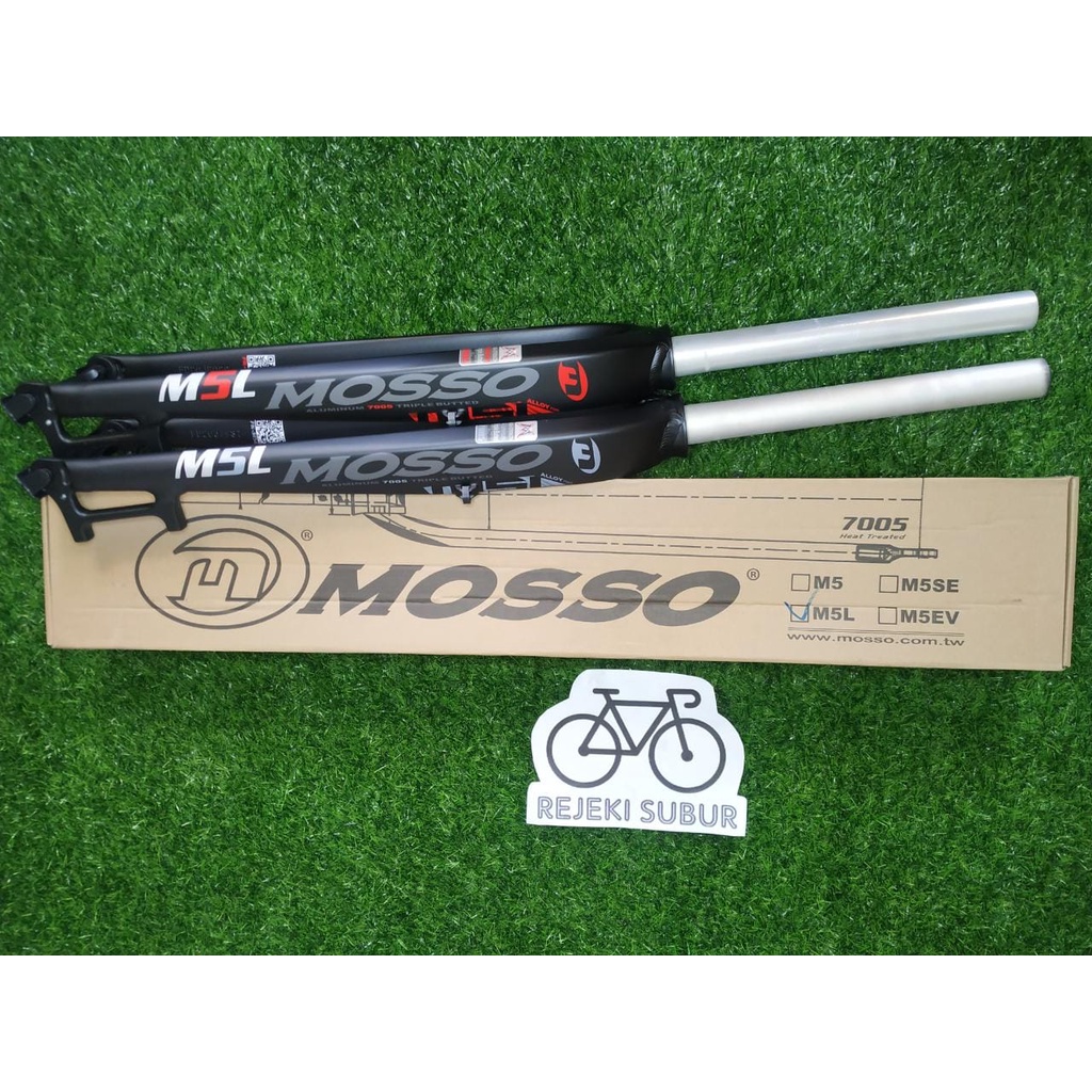 FORK MOSSO M5L DISC ONLY RIGID 26 27.5 29 700 C M5L Sepeda MTB Hybrid Ringan