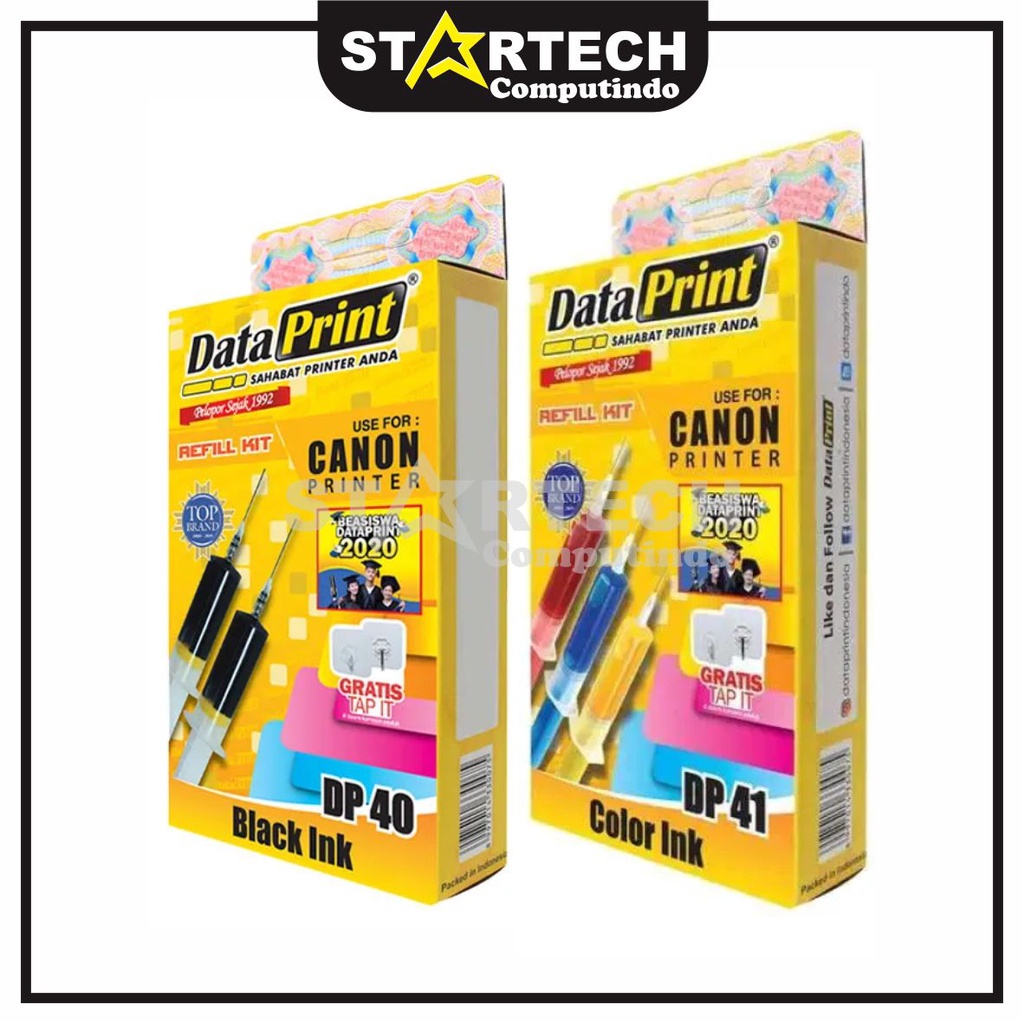 Tinta Suntik Canon Data Print Black & Colour