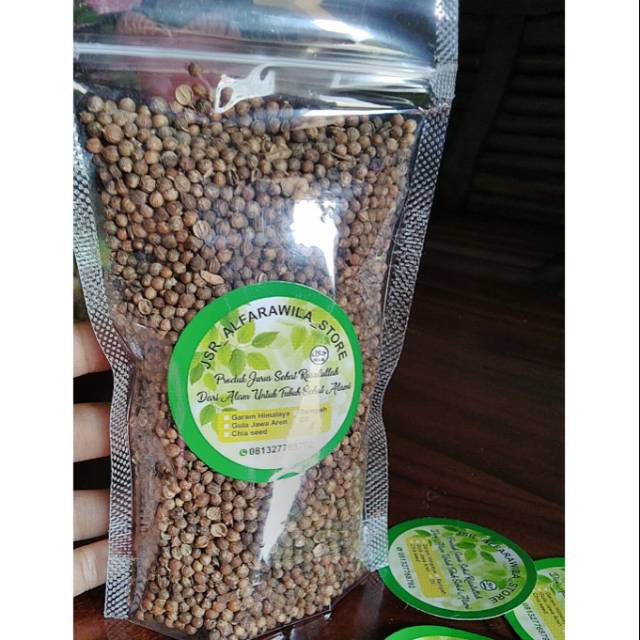 

JSR ketumbar murni (tanpa pemutih) 100gr