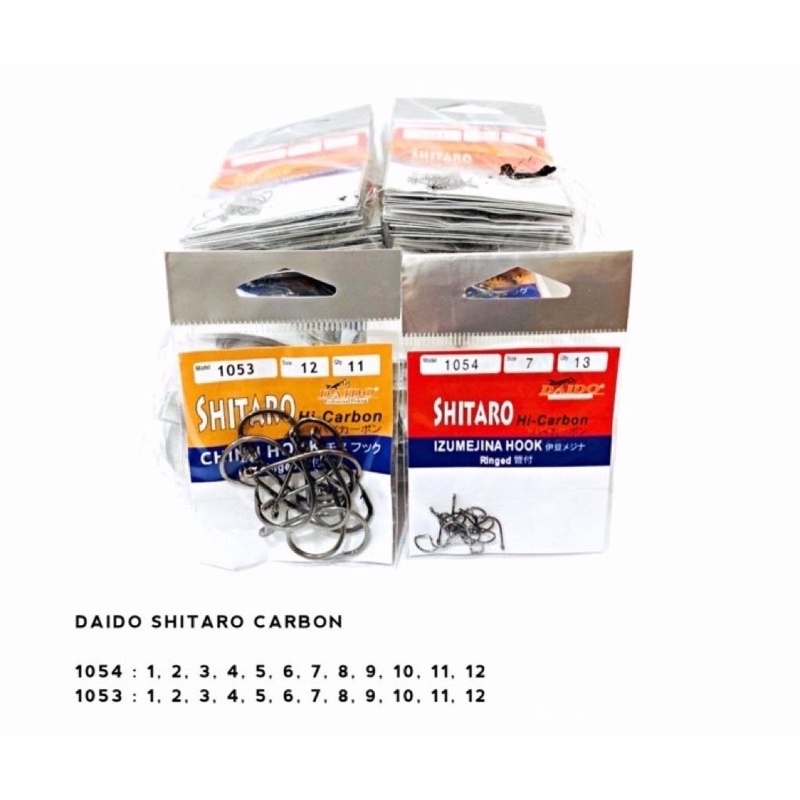 Kail DAIDO SHITARO CARBON 1054 + 1053 | SIZE : 1-12