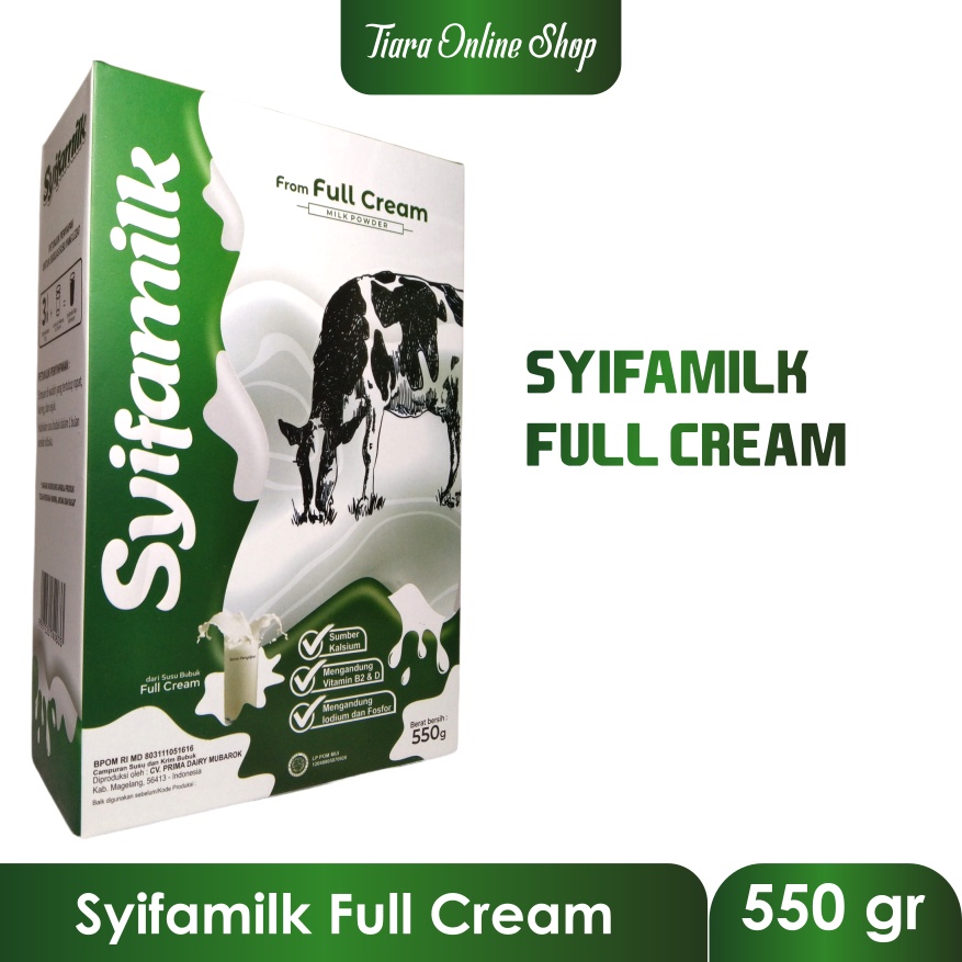 Susu Syifamilk 550 gram Susu Sapi Bubuk Untuk Kesehatan