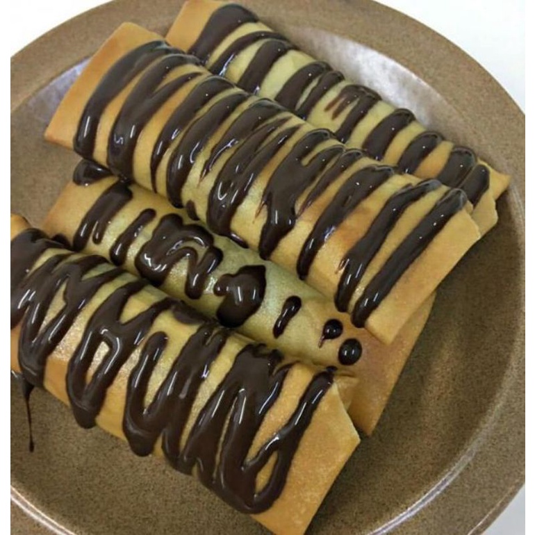 

pisang coklat lumer