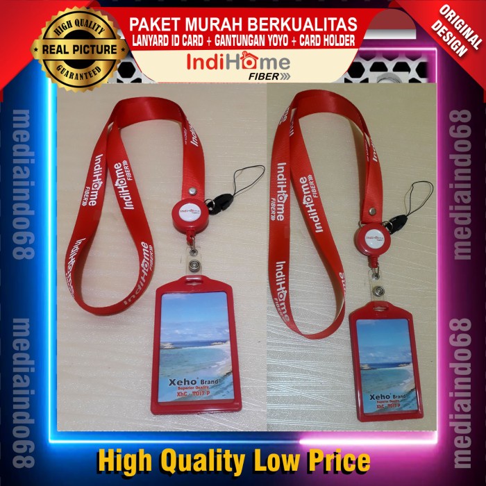 

Murah Indihome Lanyard Id Card/Yoyo Gantungan Id Card (Paket Murah) Sale!!!