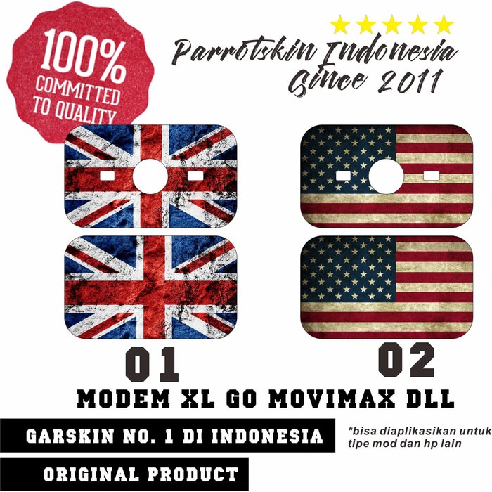 Garskin Modem XL GO movimax huawei e5573 e5577 Englad USA edition