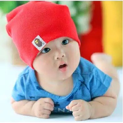 Topi Kupluk Bayi / Topi Anak Unisex Lucu