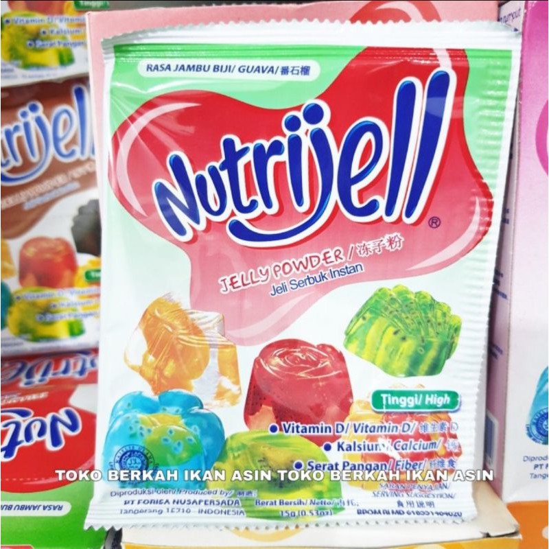 

Nutrijell Agar Agar Rasa GUAVA JAMBU BIJI 1pc Jelly Powder Jeli Serbuk