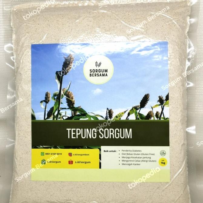 

[COD] Tepung sorgum/ Tepung sorghum/sorghum/ Tepung sorgum 1 kg [COD]