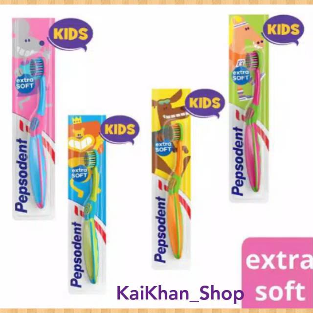 Pepsodent Kids Sikat Gigi Anak extra soft (random)