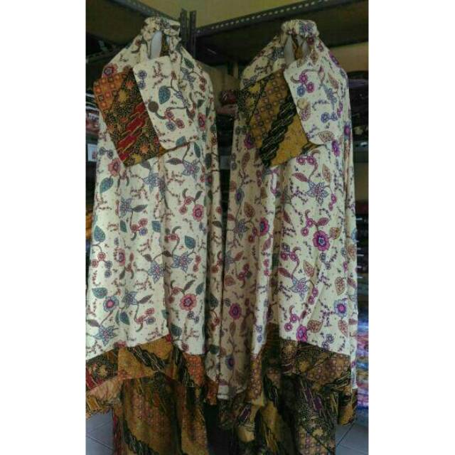 Mukena Batik Premium Super Jumbo