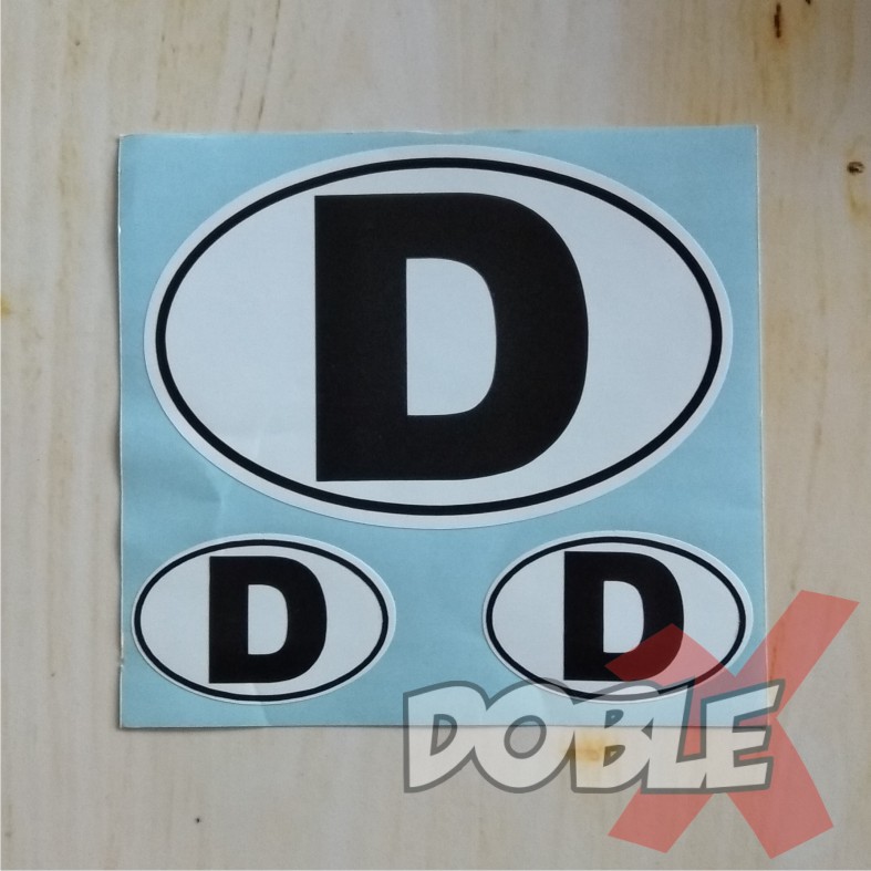 

Stiker Initial Regional Tempel Luar D
