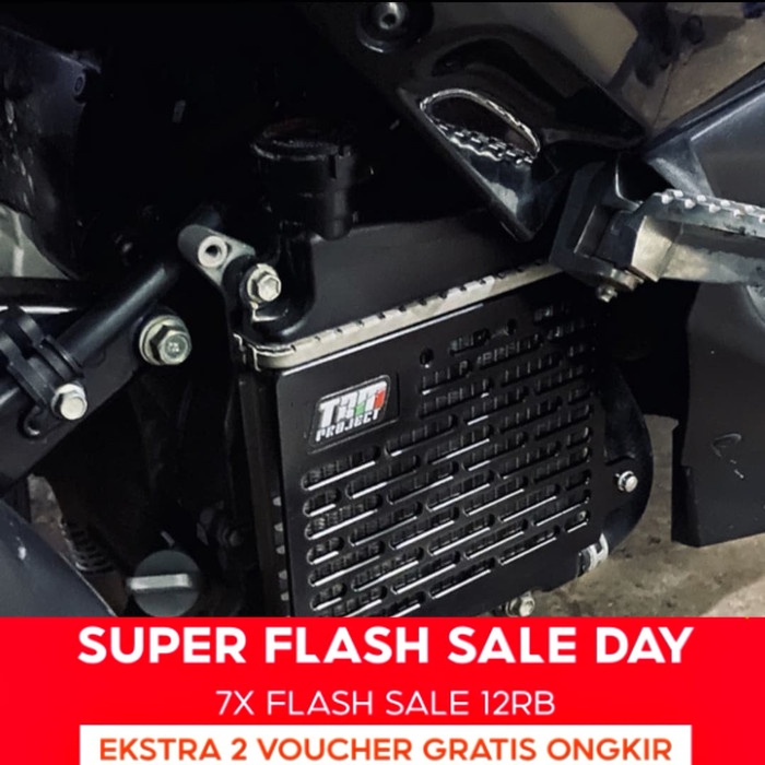 Cover Radiator TZM Project For Yamaha Nmax. tutup radiator cover radiator pelindung radiator honda