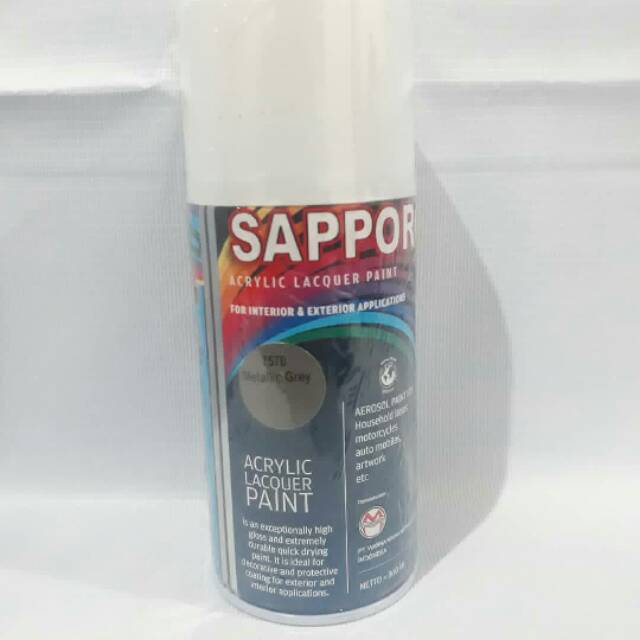 SAPPORO SPRAY METALLIC GREY 7570 300 ml