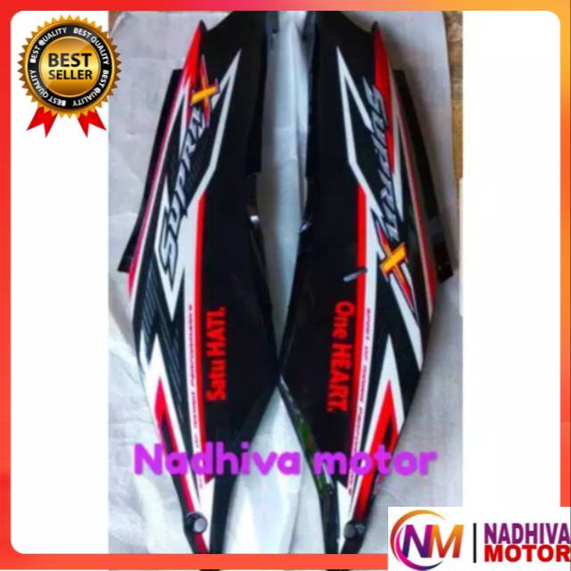 Paketan cover body supra x 125 fi 20014 2015 2016