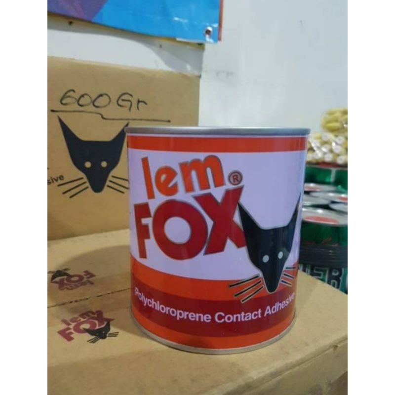 

Lem Kuning FOX 600 GR / Lem Hpl 600gr / Lem Serbaguna / Lem Karpet / Lem Sepatu Sendal Kulit Kayu