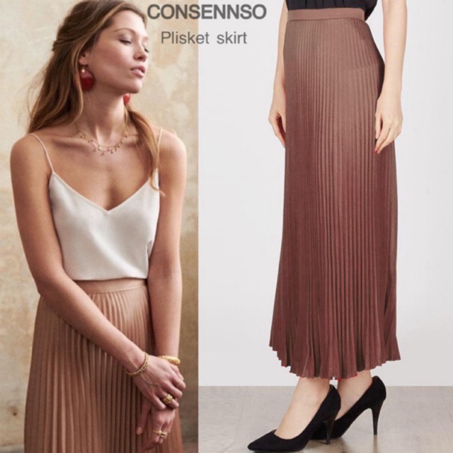 Consennso plisket skirt