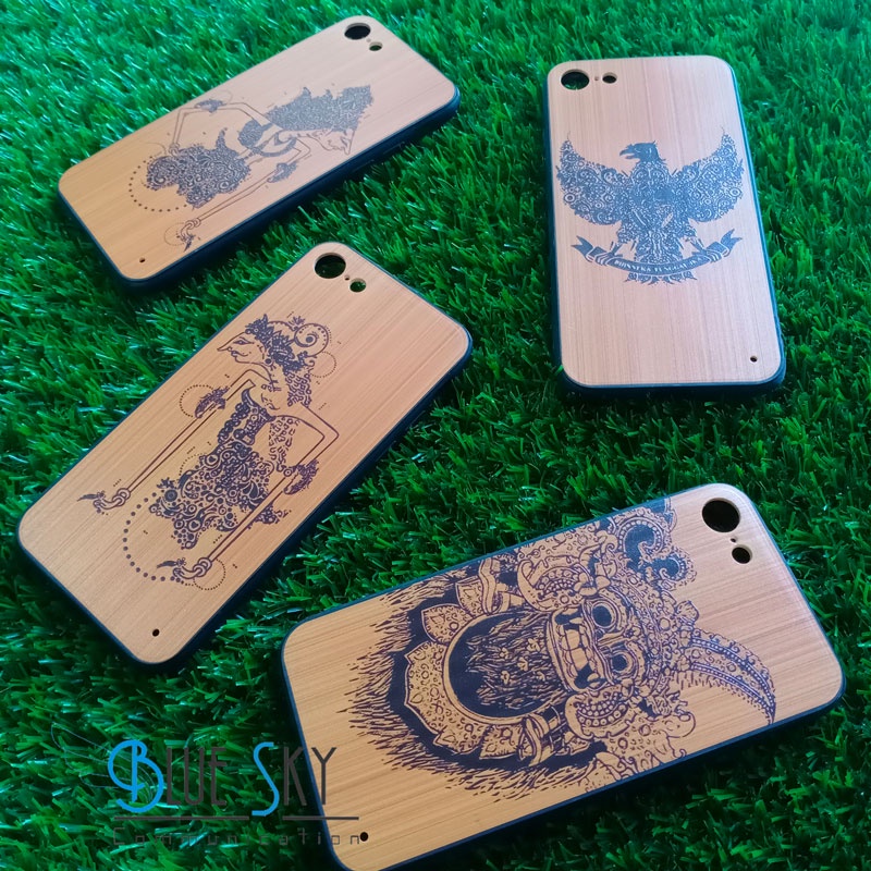 CASE SOFT JACKET WOOD BATIK IPHONE 7G HARD MIX SOFT