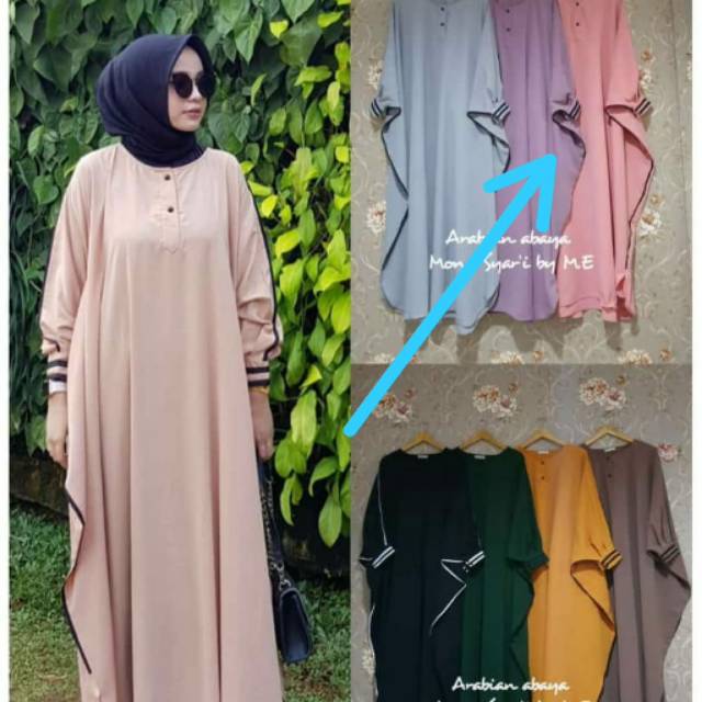 Arabian abaya mona syari by.m.e