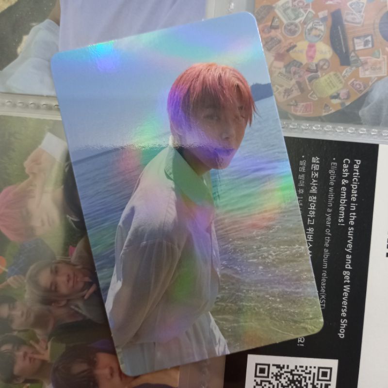 photocard sunoo holo odysseus