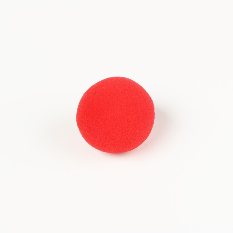 Alat Sulap Bola Merah 4,5 cm Funny Sponge Ball Magic Bola Spons - BOLA SPONS