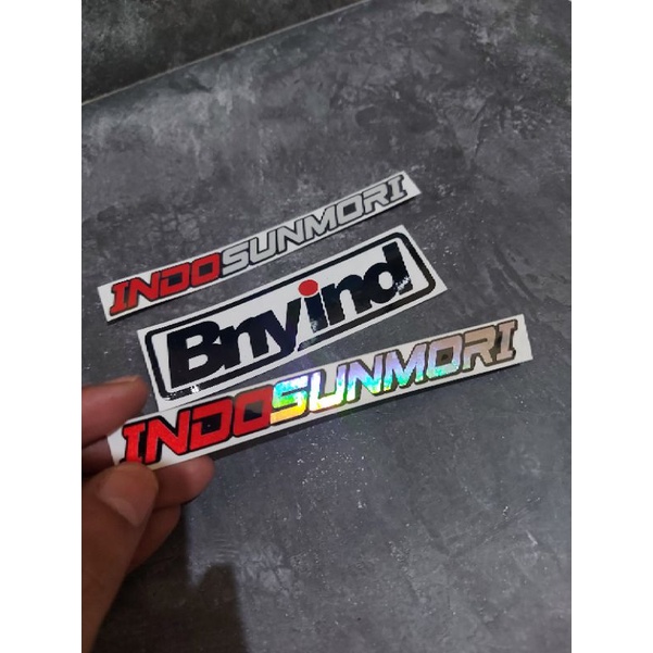 STICKER INDOSUNMORI CUTTING