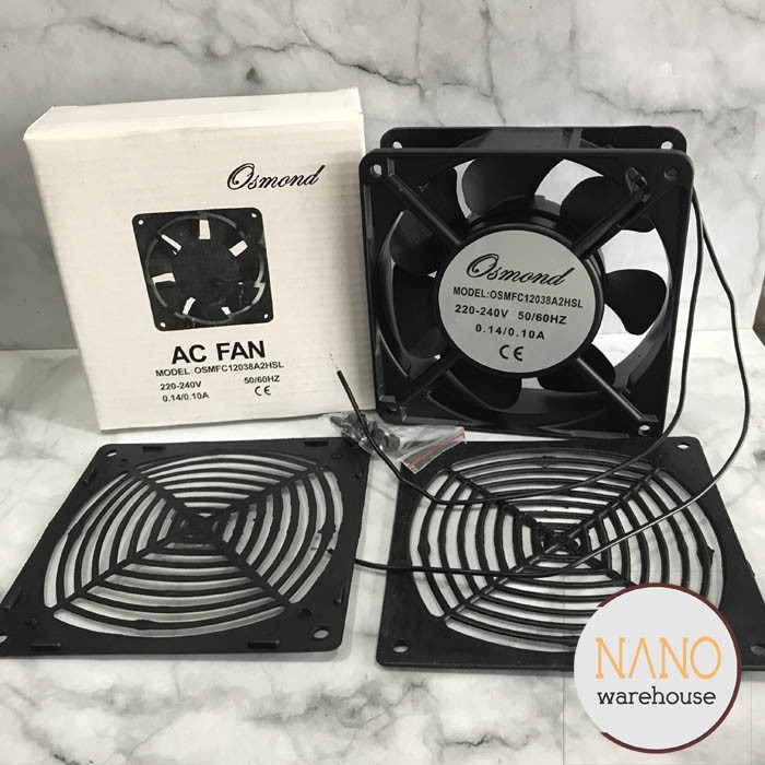 Kipas Pendingin AC 220V / Cooling Fan AC 12 x 12 cm