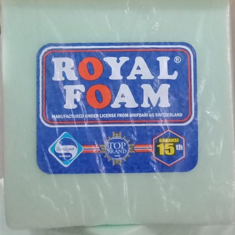 PROMO MURAH KASUR BUSA ROYAL FOAM D23 warna hijau tebal 40 30 25 20 15 cm asli 100% garansi 15 tahun