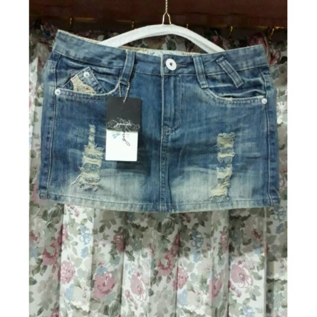 Preloved Mini Skirt Gaudy