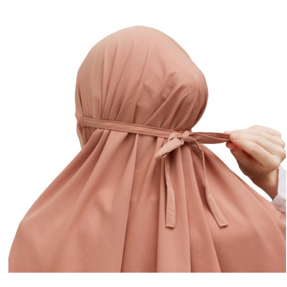 Siria Tali Diamond Jumbo Bergo Maryam Big Size Hijab Polos