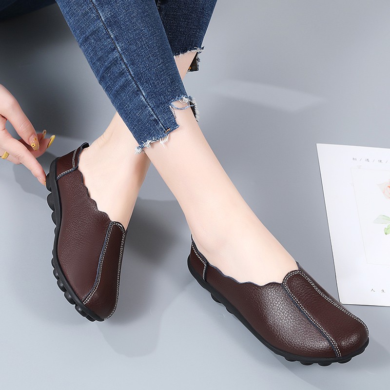 FOKU Sepatu Flat Wanita Nyaman Flatshoes Terbaru