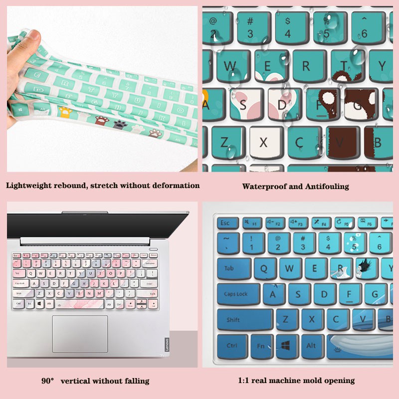 Cover Pelindung Keyboard Huawei Redmibook 14 &quot;Pro15.6&quot; Glory Matebook D14 Motif Kartun Lucu