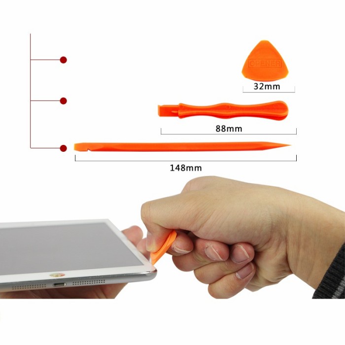 Jakemy Anti Static Fiber Opening Tools/ Pembuka Casing Handphone 10pcs