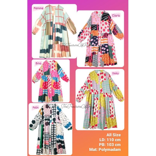 Tine Dress Nadjani Indonesia