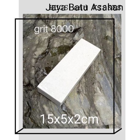 Batu asah asli alam grit 8000