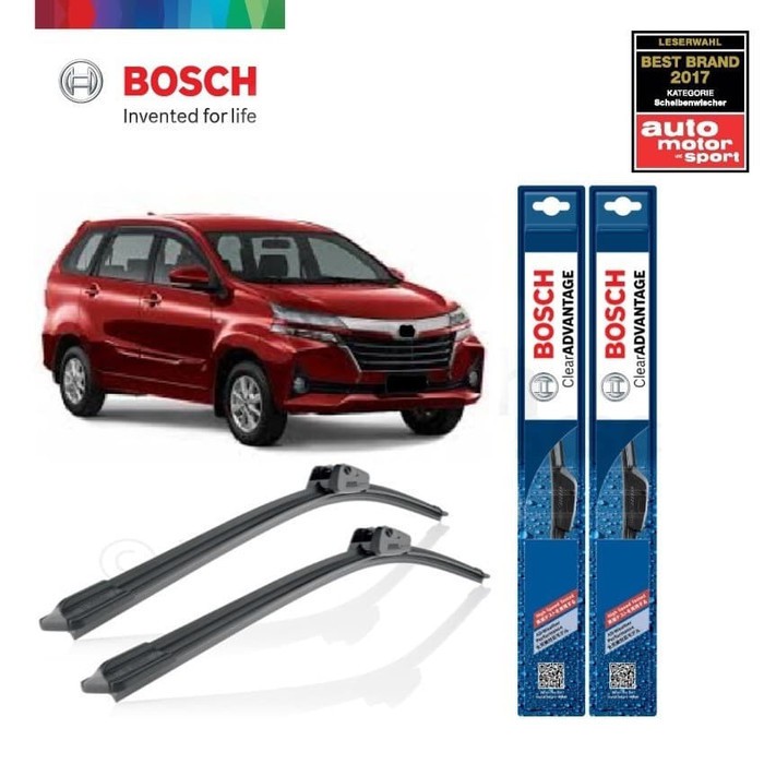 Wiper Blade Avanza New Xenia BOSCH frameless ADVANTAGE 14-21&quot; ORIGINAL