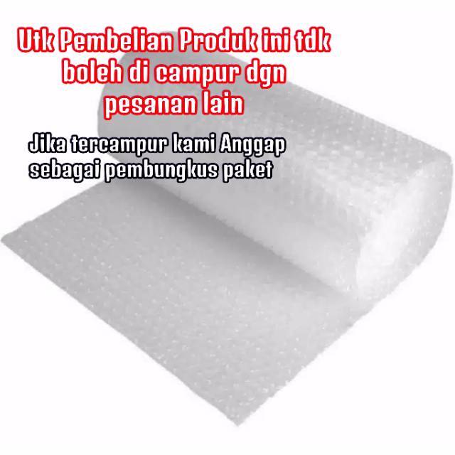 

KUP - COD MURAH BUBBLE WRAP 40 CM X 120 CM - PACKING TAMBAHAN - SUPAYA LEBIH AMAN