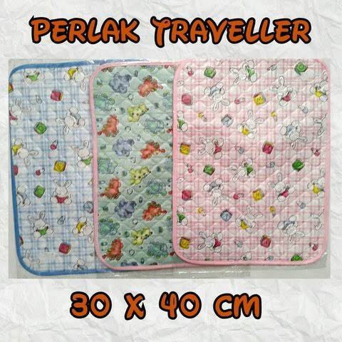 Perlak Bayi Motif Ukuran Kecil - Perlak Traveller - Perlak Pangku Kecil