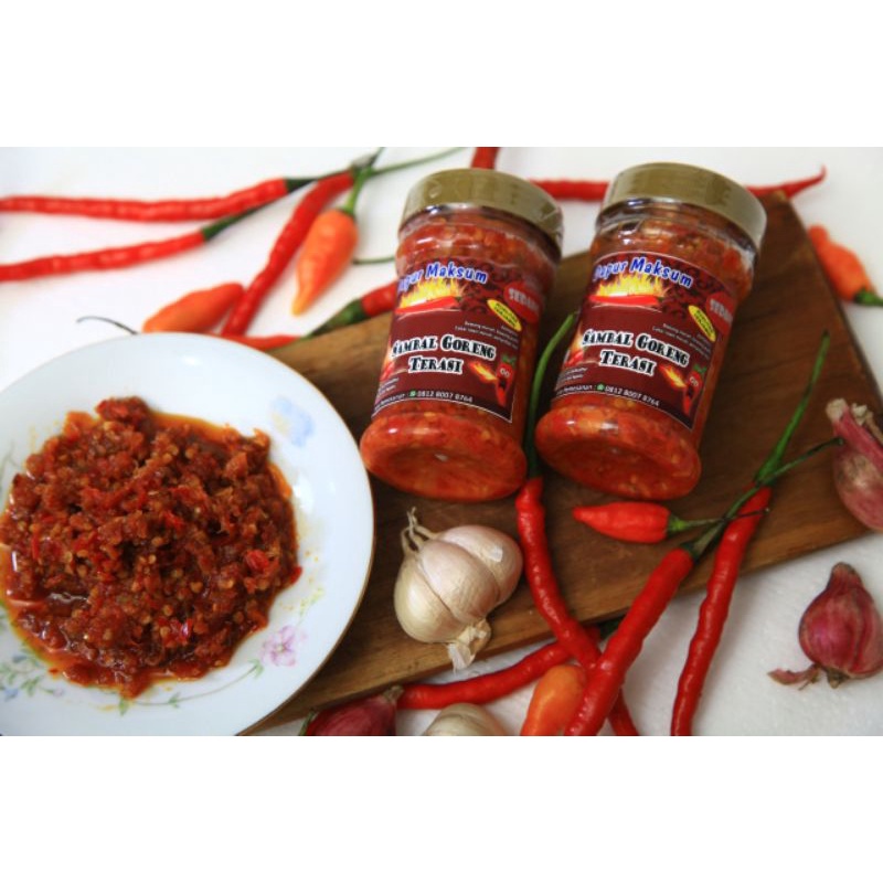 

Sambal merah dan ijo Maksum non MSG