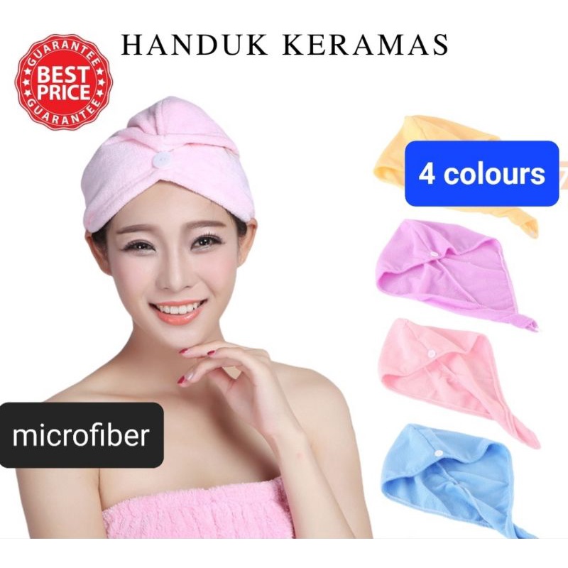 Handuk Keramas Microfiber