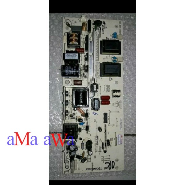 PSU - REGULATOR - POWER SUPPLY TV LCD POLYTRON 32 INCHI - PLM 32B70 - 32B71 ori