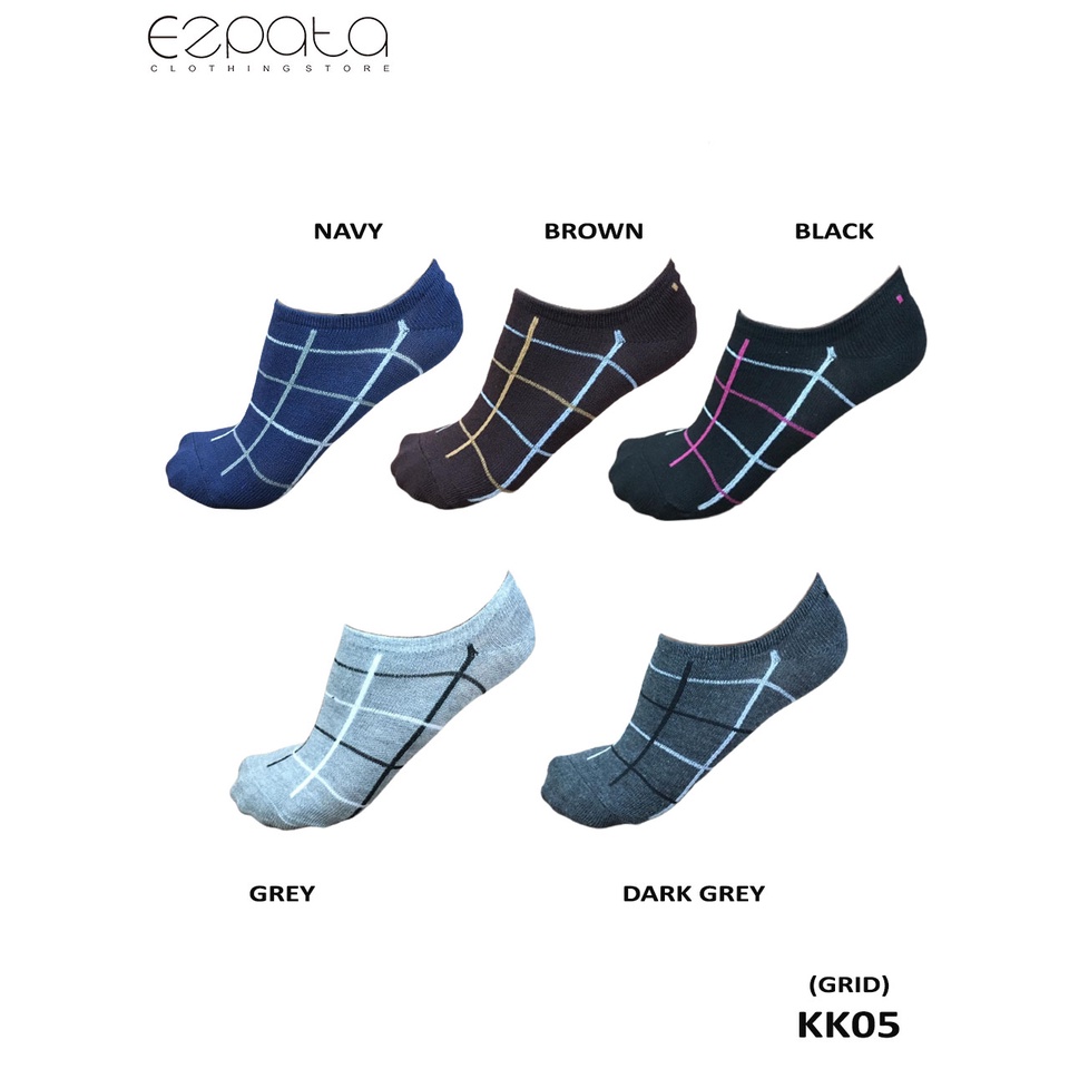 Grosir kaos kaki olah raga pria hidden sock pendek mata kaki sport murah