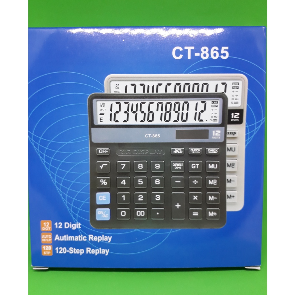 

Kalkulator / Alat Hitung / Calculator CT 865