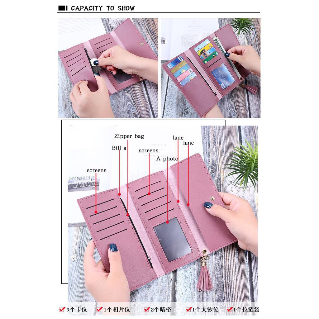 (COD) DOMPET WANITA FOREVER YOUNG IMPORT QUALITY C8 DOMPET KULIT