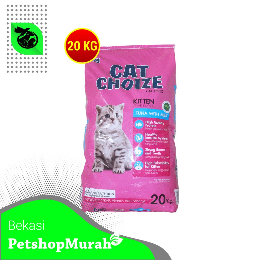 Makanan Anak Kucing Cat Choize Kitten 20 KG