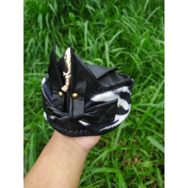 Blangkon kulit asli sapi blangkon model kijang blangkonn jawara