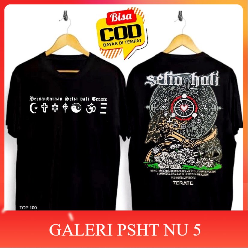 ATRIBUT PSHT- BAJU KAOS PSHT PLURALISME TERATE DISTRO TERBARU SIMPEL MURAH KEREN