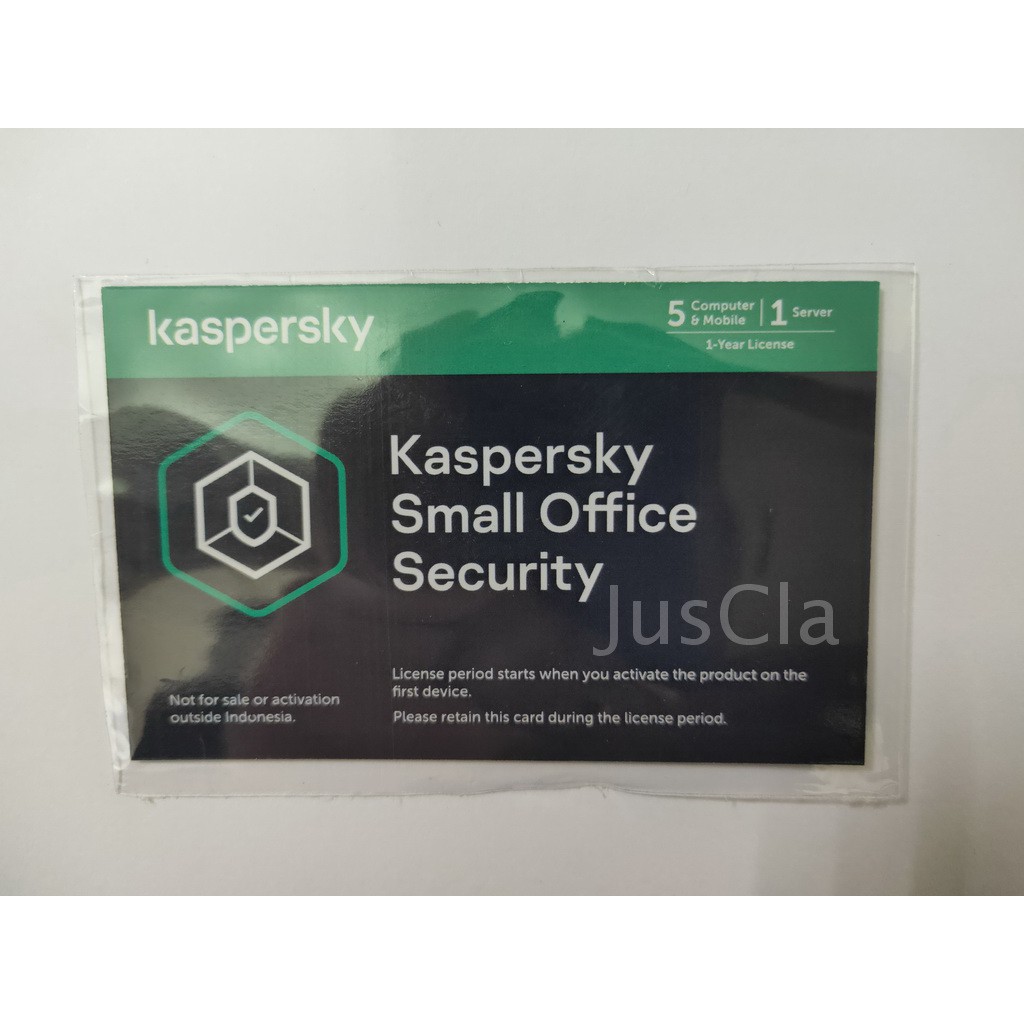 Kaspersky Small Office Security 1 Server - 5 Client (5 PC + 5 Mobile) ASLI dan ORIGINAL 365 HARI